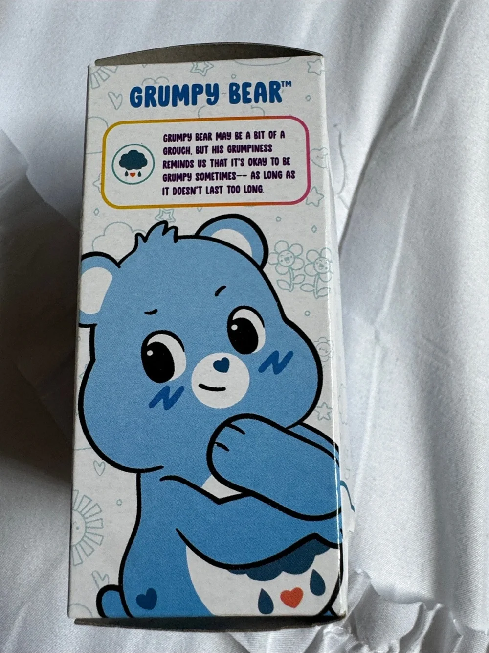 Care Bears mini Plush Lot - Blue, Pink, Green (Boxed Characters)